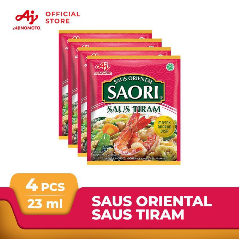 

SAORI Saus Tiram Sachet 23ML (4Pcs)