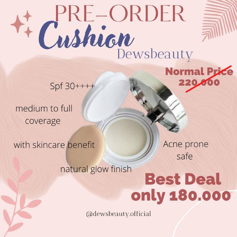 CUSHION DEWS BEAUTY