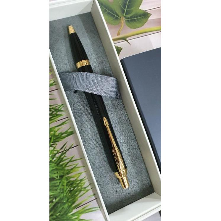 

(NNN☋) Pulpen Parker Original IM New Lq Black GT Gratis grafir Nama Atau Logo bukan Montblanc Dupont ✿☋ (Super Promo)