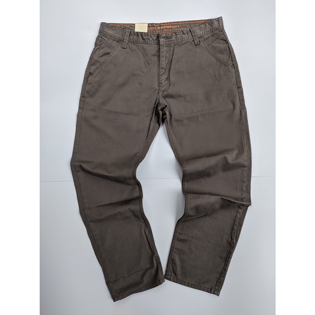 LEGOSH JEANS -  ORIGINAL Chino Kanvas  import Panjang reguler pria standart terbaru