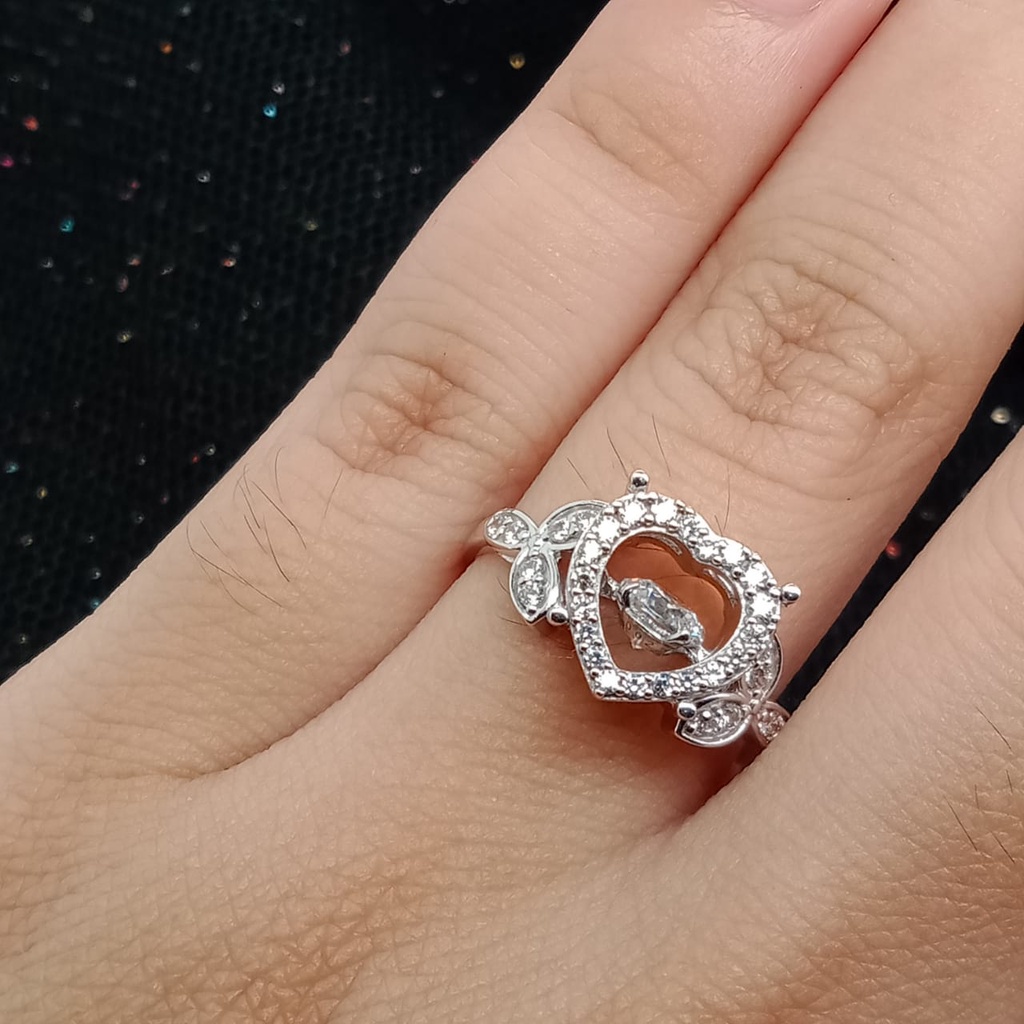 Cincin Emas 17K - 2.85 gr Kadar 750 - 8