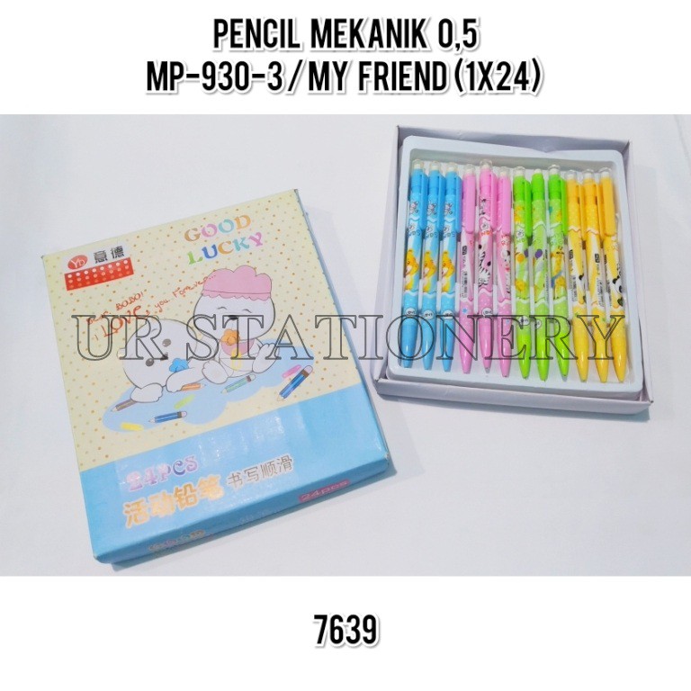 

Pensil mekanik 0,5 Murah Meriah (1x24)