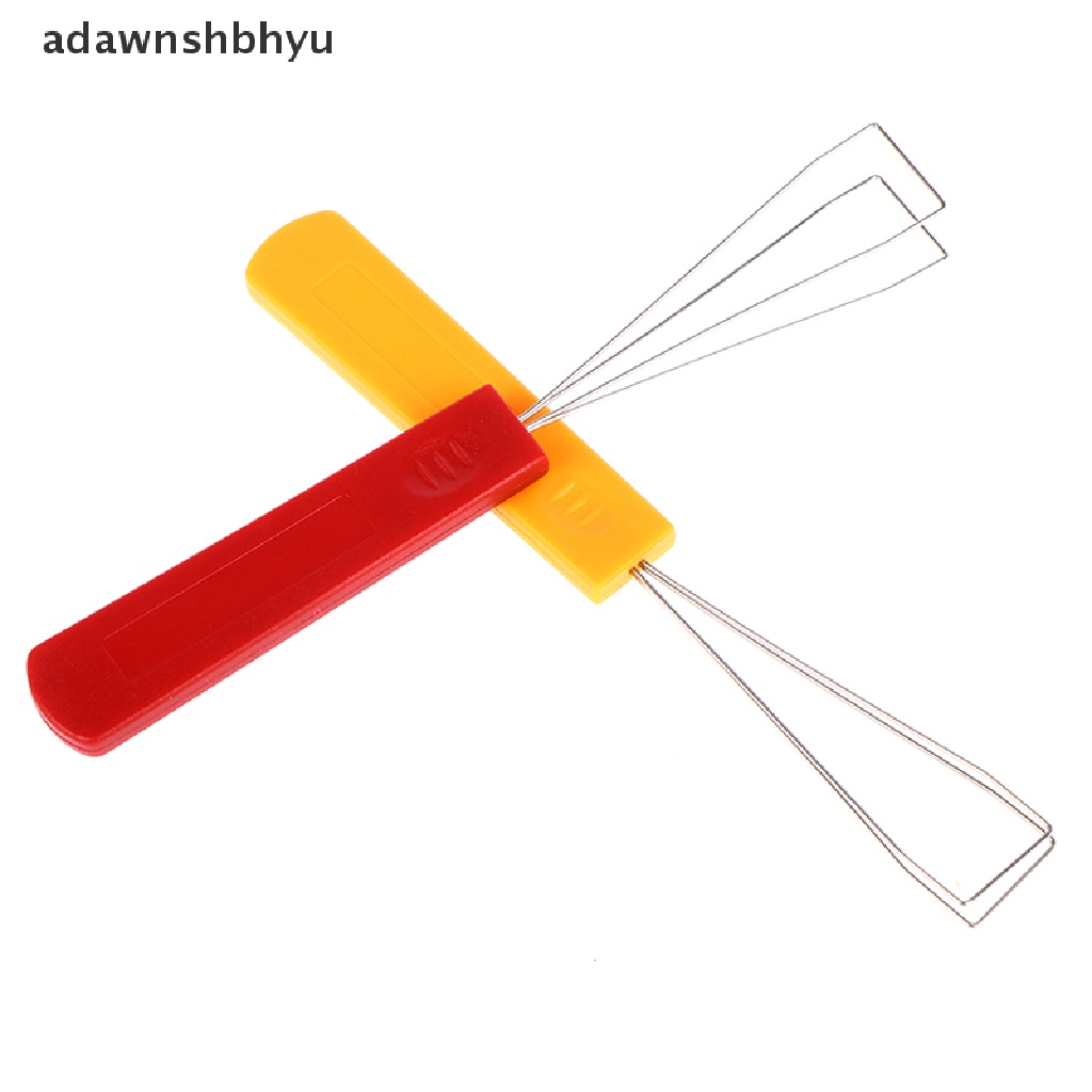 Adawnshbhyu Kawat Baja Keyboard Keycap Puller Gagang Plastik Remover Alat Pembersih