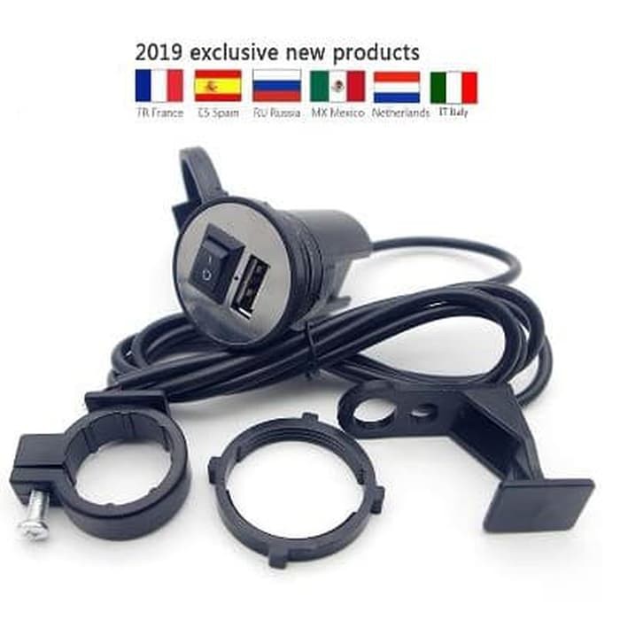 Charger Motor Waterproof Plus Switch On Off New ORIGINAL