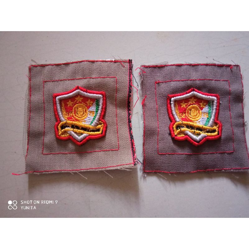 BORDIR 3D PDL PIN ZAZG NUSANTARA | bordir 3d pin Pdl zazg nusantara