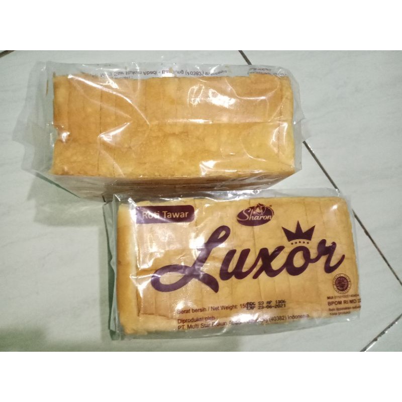 

Roti Tawar Sharon Luxor (3 bungkus)