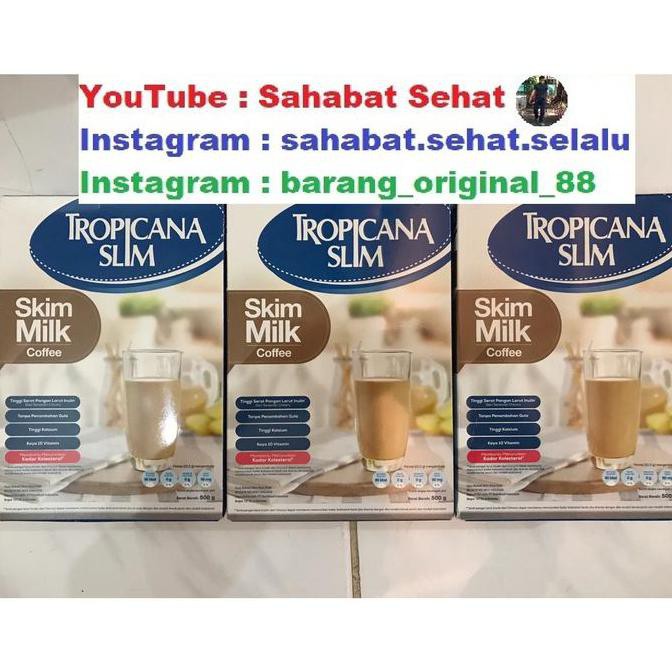 

[[BISA COD]] Tropicana Slim Milk Skim COFFEE 500gr SPECIAL Kode 170