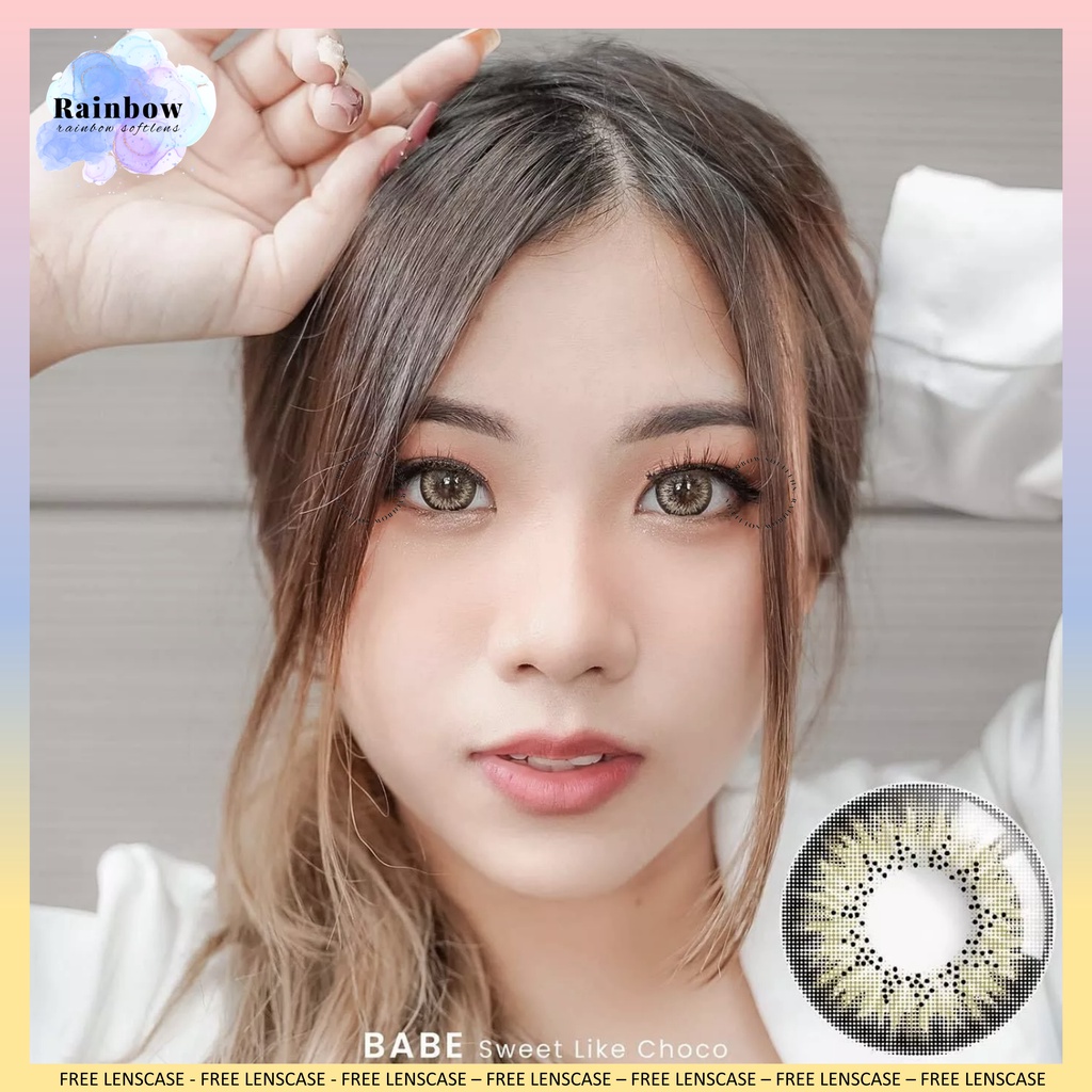 [COD] SOFTLENS X2 BABE NORMAL &amp; MINUS (-0.50 SD -3.00) BIG EYES 16MM