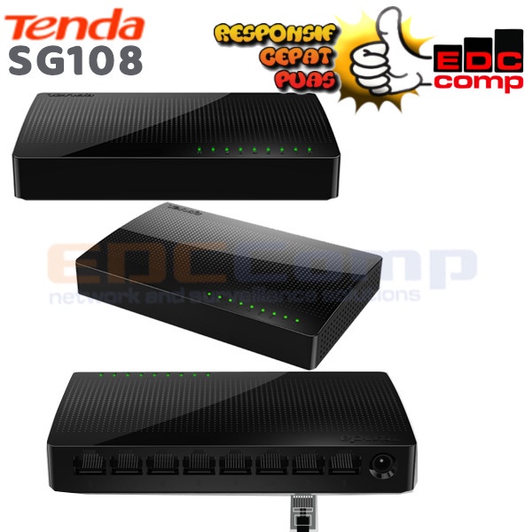 Tenda SG108 Gigabit 8 Port Switch|Switch Gigabit 8 Port SG108