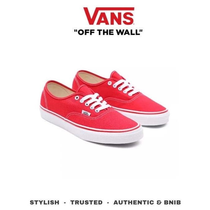 Jual Vans Authentic Classic Red Chilli Original Sepatu Sdfs35463