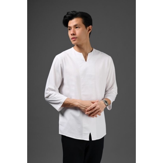 KOKO PUTIH Branded OTHMAN CLEAN COLLAR WHITE HEYMALE Original Branded Kemeja Putih Heymale Original 
