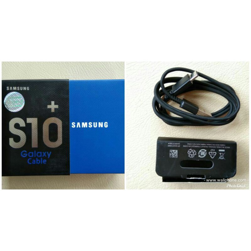 Kabel charger samsung s10+ original 100% colokan type c bisa buat semua handphone usb C