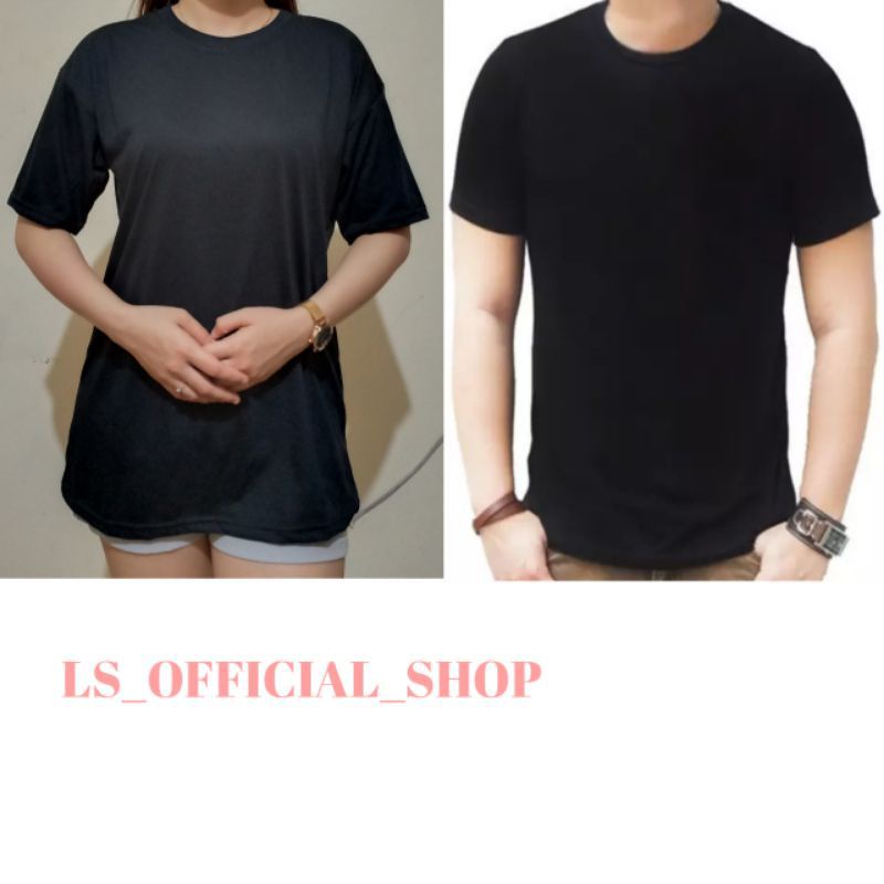 KAOS POLOS MURAH MERIAH UNISEX COTTON COMBAD SOFT