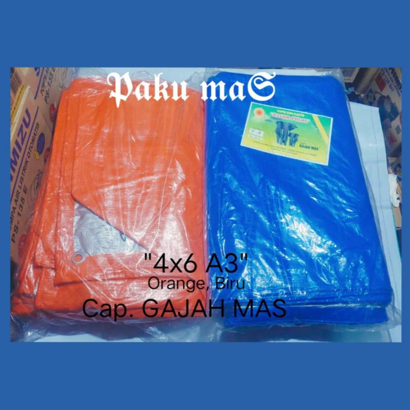 Terpal Plastik 4x6 Terpal 4x6 A3