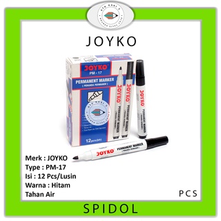 Jual JOYKO - Spidol Permanent Marker PM-17 - PCS | Sho   pee Indonesia