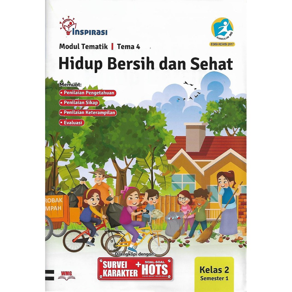 LKS Tematik Tema 4 kelas 2 SD/MI Semester 1 kurikulum 2013 EdisI Revisi 2017