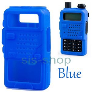 Sarung Cover HT Baofeng UV 5R UV 5RA UV5R UV5RA warna Biru