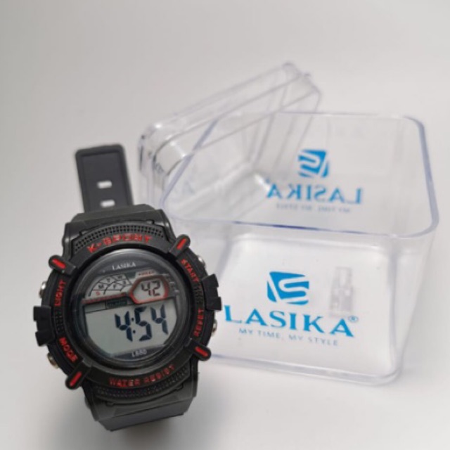 Original Jam Tangan Merk Lasika Sporty watch Water Resistent