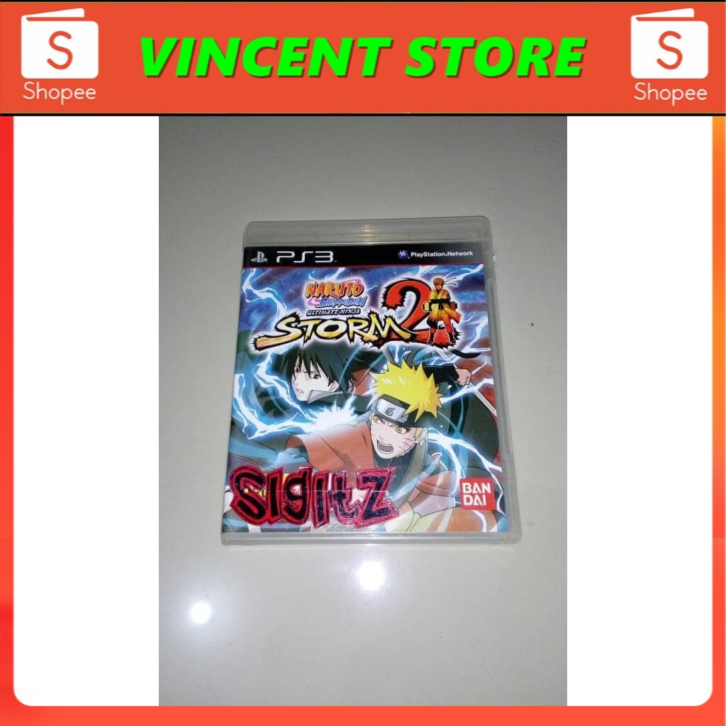 PRODUK ORIGINAL kaset bd PS3 NARUTO SHIPPUDEN ULTIMATE NINJA STORM 2