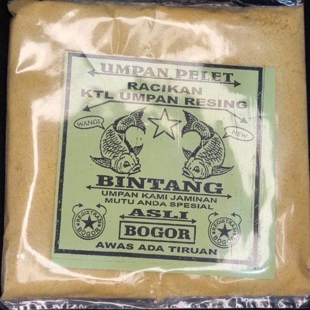 Umpan pelet Katulampa Bintang Bogor