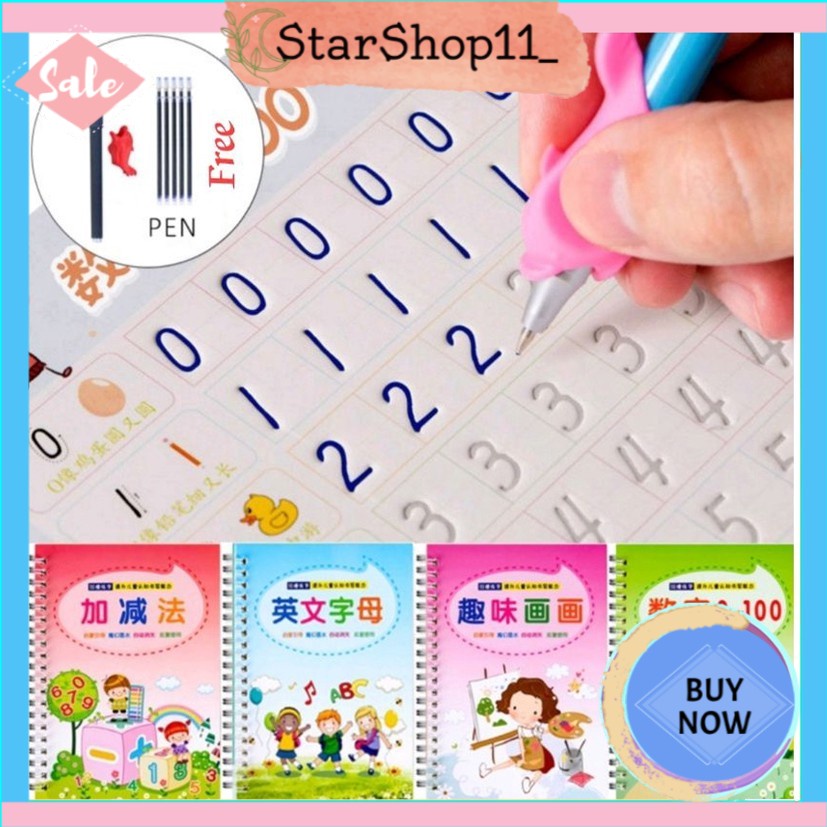 

Bisa COD "Starshop11_" - Buku Belajar Menulis Huruf Dan Angka Anak Paud / Buku Magic