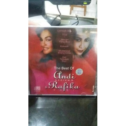 CD ORIGINAL ANDI MERIEM M & RAFIKA DURI - THE BEST OF BAGUS