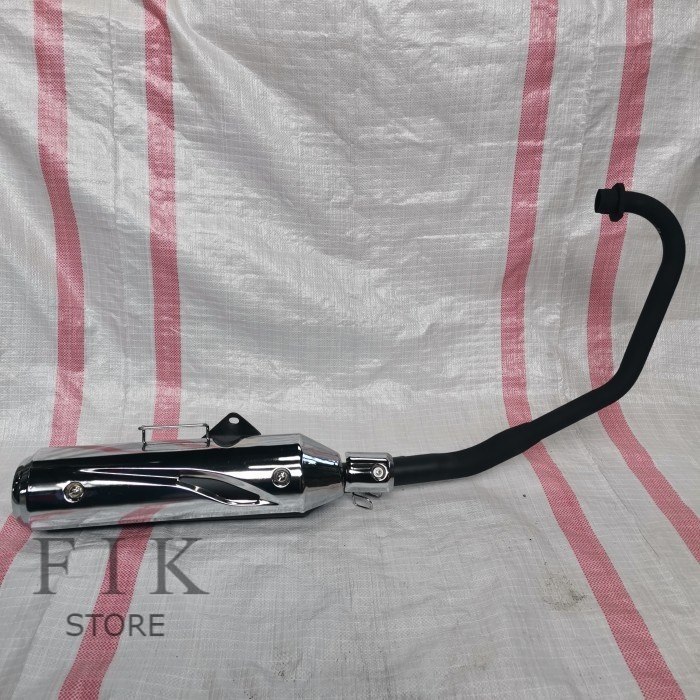 Muffler / Knalpot TIGER REVO + COVER 2010 Knalpot Motor Standar