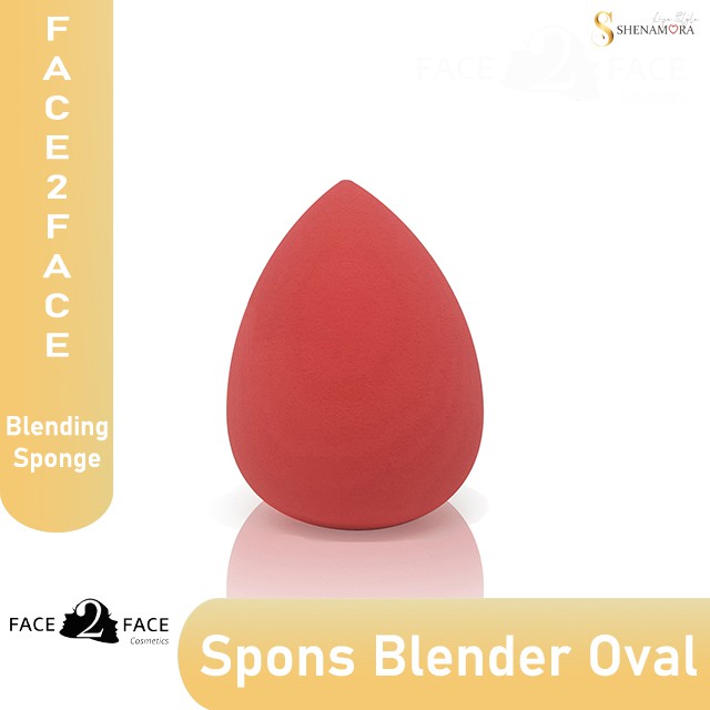 Face 2 Face Spon Wajah / Blending Sponge Type Oval