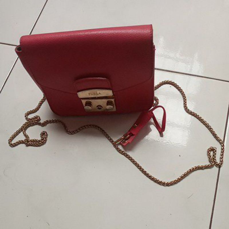 PRELOVED TAS FURLA MINI ORI