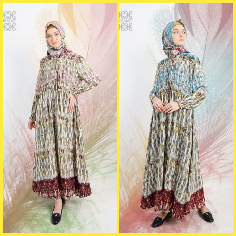 Terbaru Abaya Hikmat D2766 Original (Diskon)