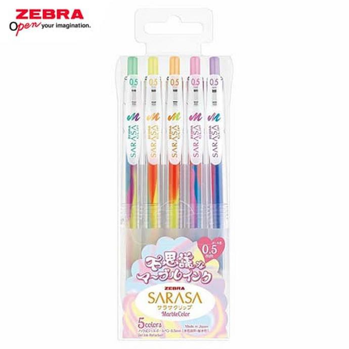 

BISA COD ZEBRA SARASA CLIP 05 MARBLE SET 5 MURAH Kode 778