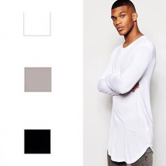 Sleeve Longline Tshirt