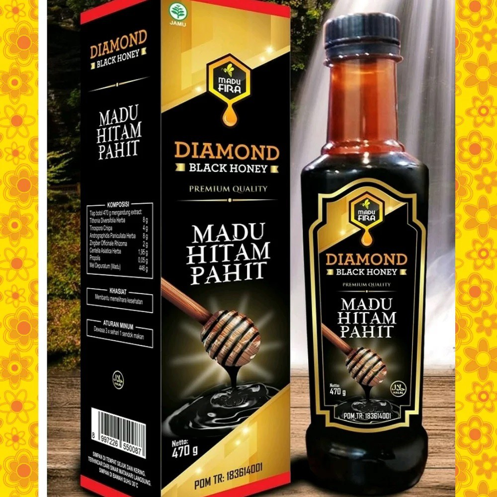 

Madu Hitam Diamond 470gr black honey