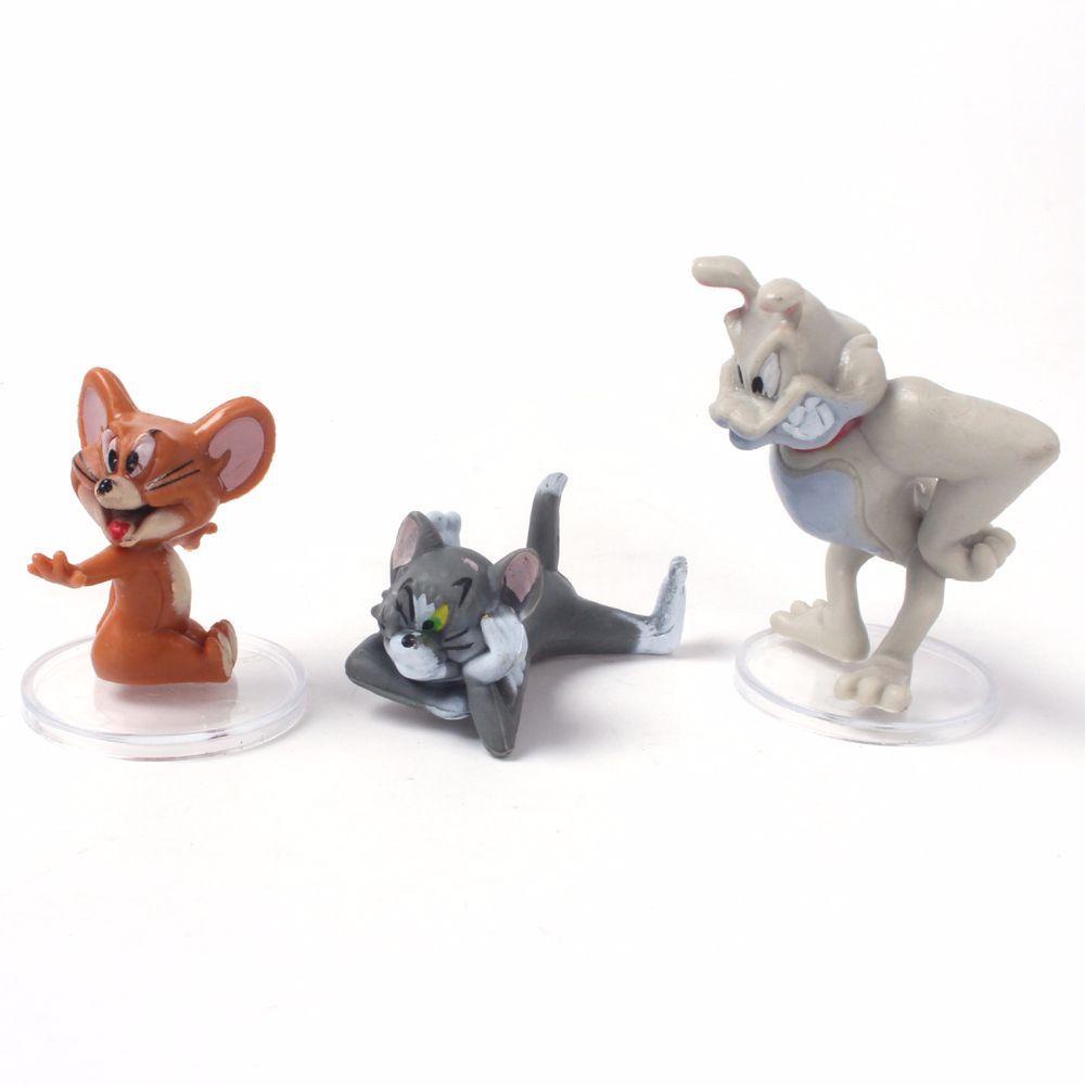 Lanfy Figure Model Kid Hadiah 5pcs/set Figura Mini Model Kartun Ornamen Jerry Mouse