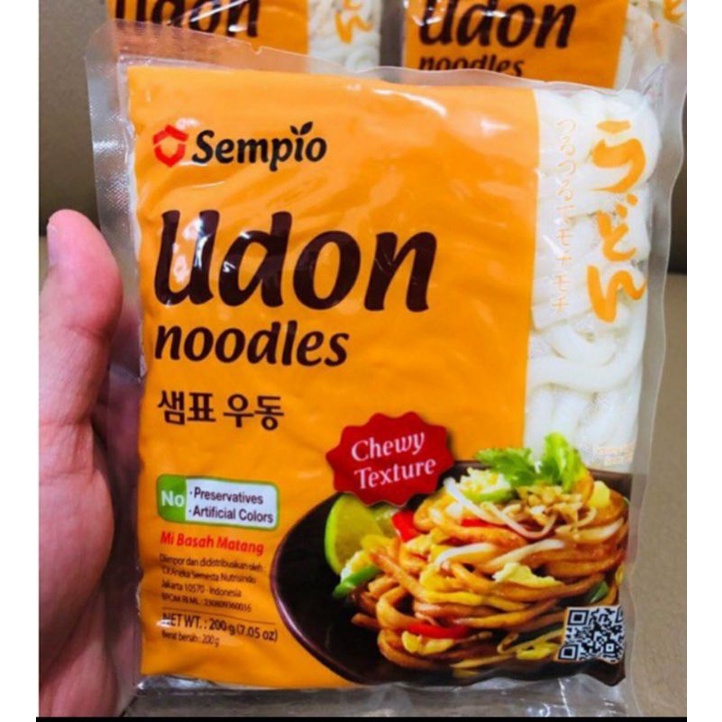 

sempio udon mie tebal chewy bisa untuk mpasi