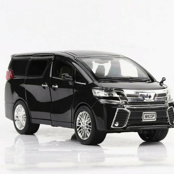 maddox - Mainan Diecast XLG Toyota Alphard Vellfire Hitam