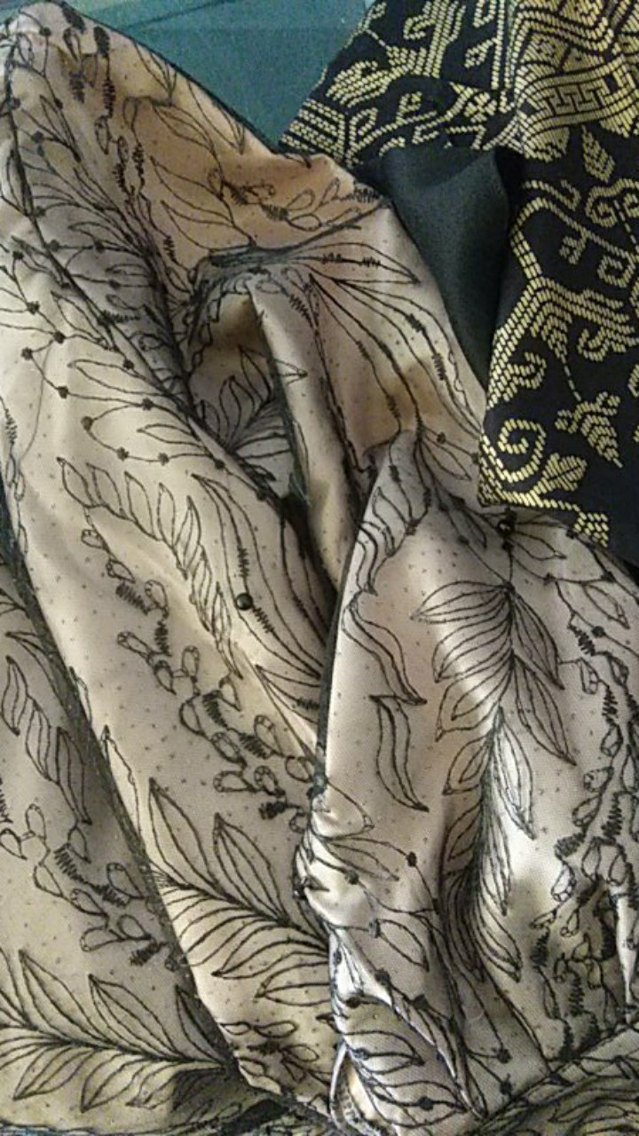 Cp Mayangsari Bunga Pagar Batik Brokat Couple Ayushita Free Slendang