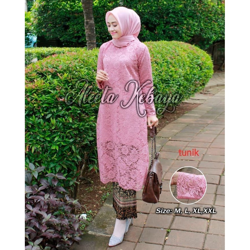 Set Kebaya Brukat Moderen