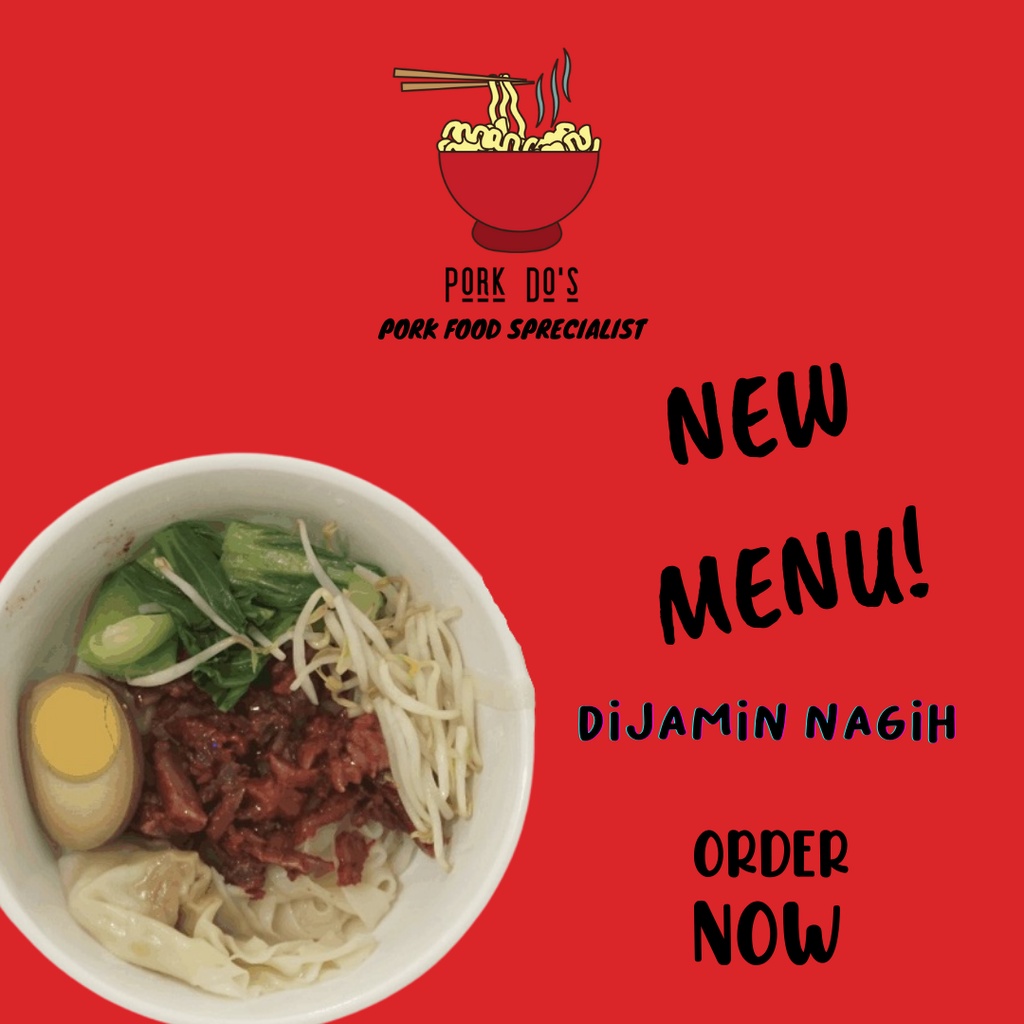 

Bakmi Frozen Babi Chasiew - PORK DO'S