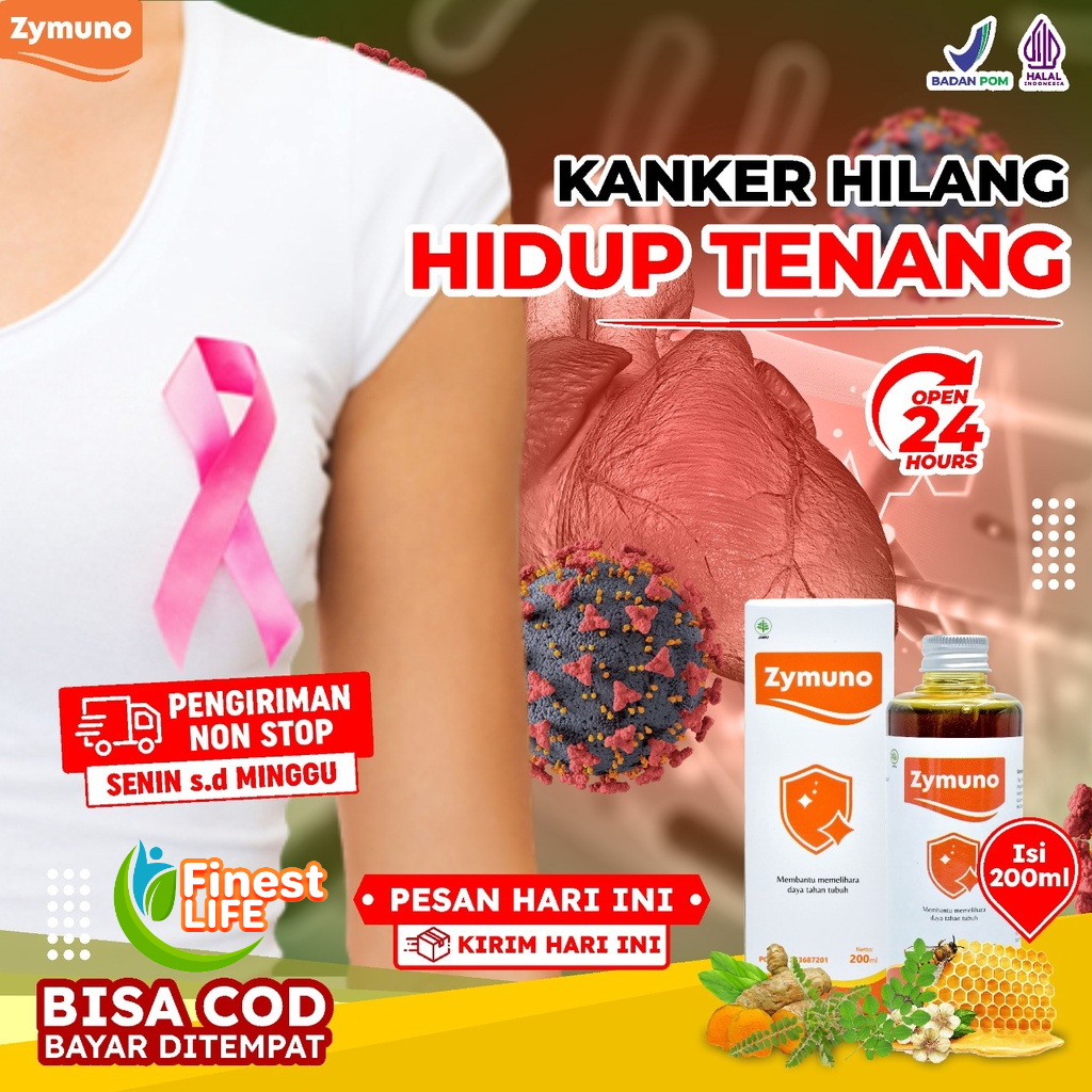 ZYMUNO – Booster Vitamin Herbal 5X Cegah Kanker Tingkatkan Daya Tahan Tubuh Imun Jaga Kesehatan Tubuh Cegah Flu Demam Batuk Masalah Pencernaan Bantu Percepat Penyembuhan Penyakit Imboost AntiVirus anti Virus Radang Covid