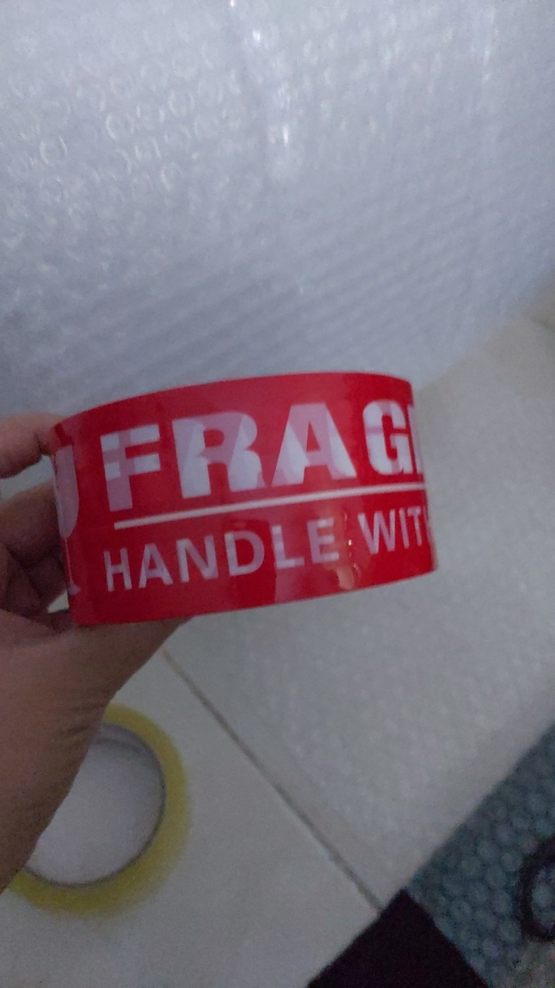 Lakban Fragile 48mm X 50 Meter - Lakban Fregile 2 X 50 Meter - Jangan Di Banting