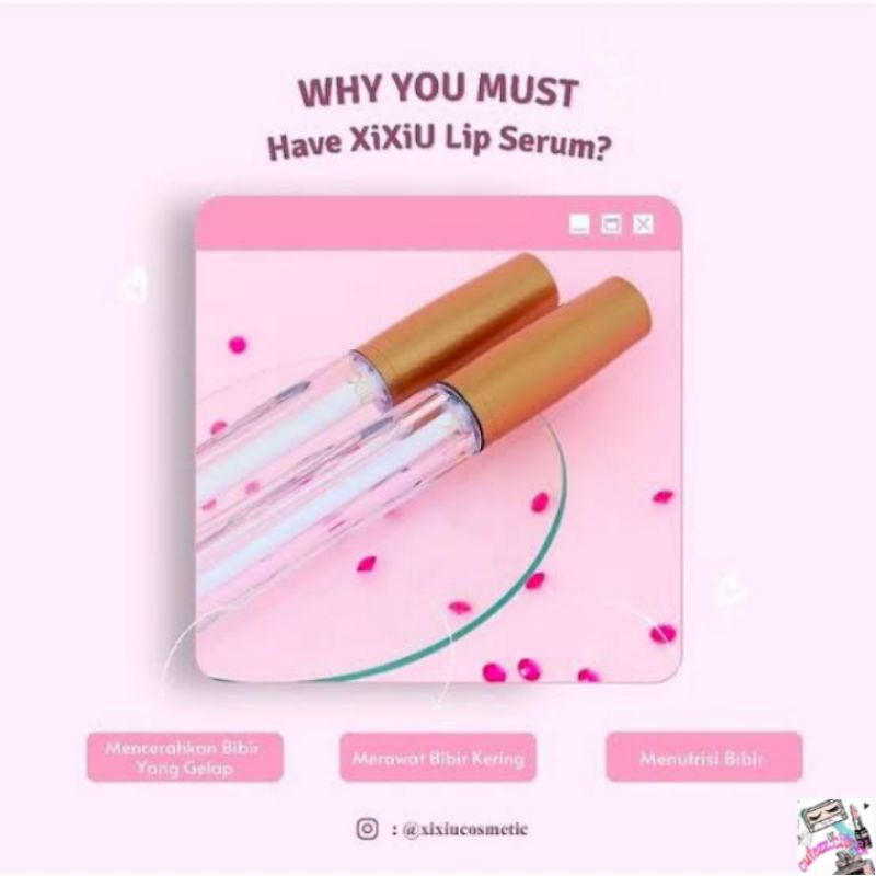 ☃️Cutezz_Ching1☃️Xi Xiu Lip Serum 3g - Serum Bibir
