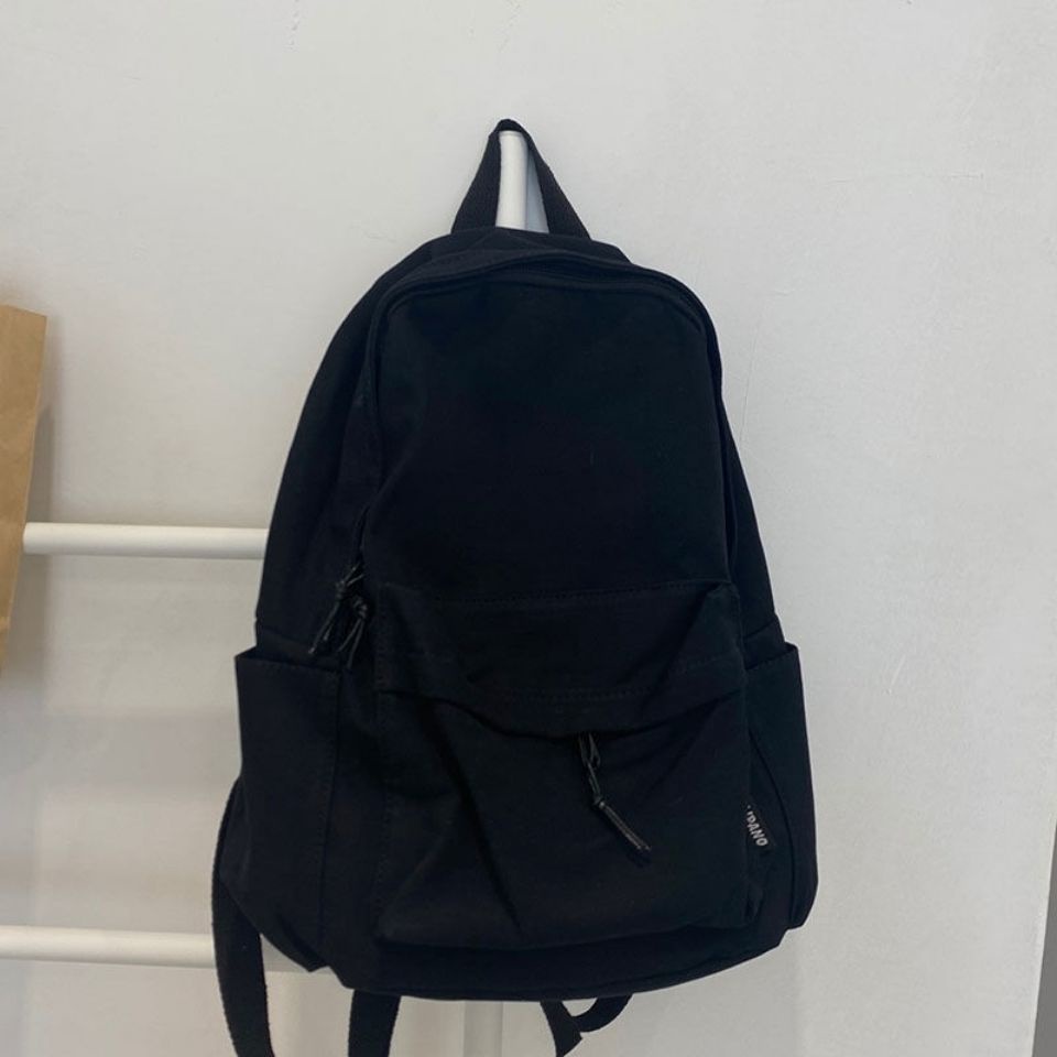 tas ransel sekolah wanita korea tas ransel jepang tas skolah sling bag kanken original kucing calico Sera siswi kampus tas sekolah kanvas antik siswa smp gaya sederhana warna solid tas ransel bernilai tinggi kapasitas besar