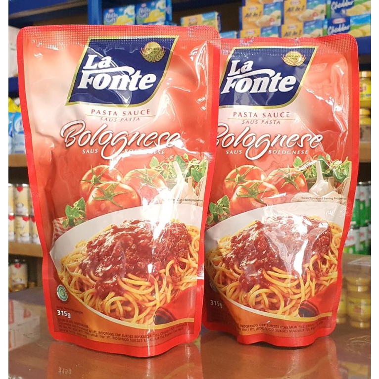 

LaFonte Saus Bolognese 310Gr / Saus Spaghetty Bolognese Lafonte