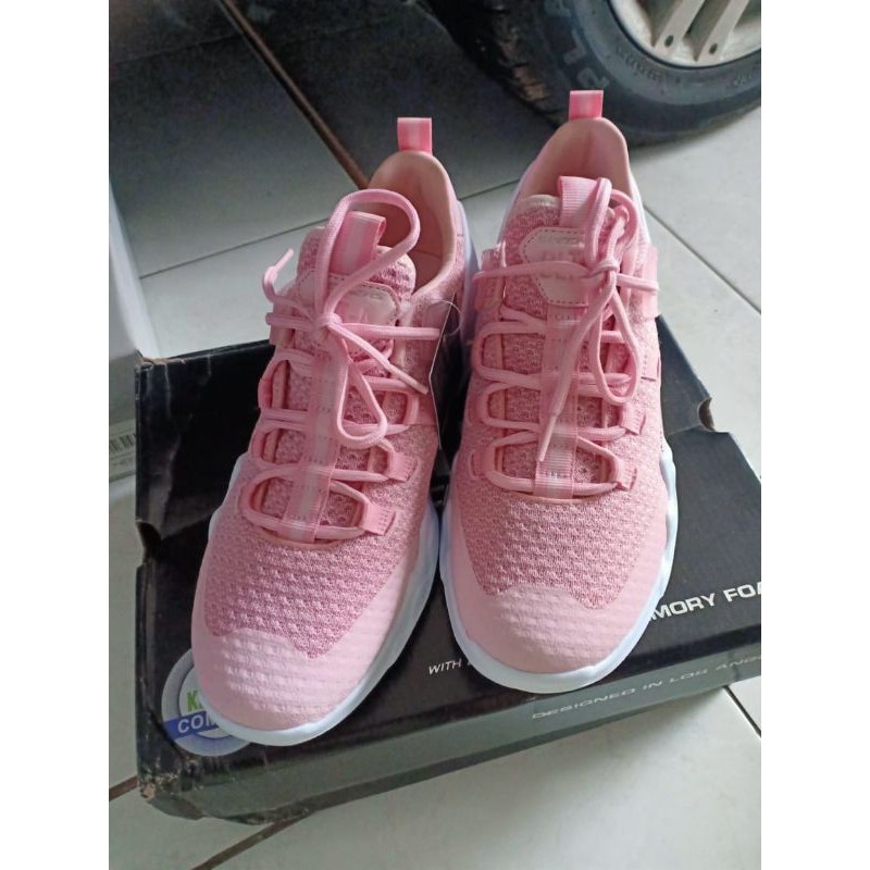Skechers DLT-A Delta Pink sepatu wanita running shoes