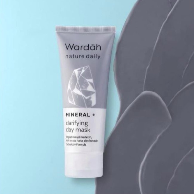 WARDAH NATURE DAILY MINERAL + CLARIFYING CLAY MASK 60ML