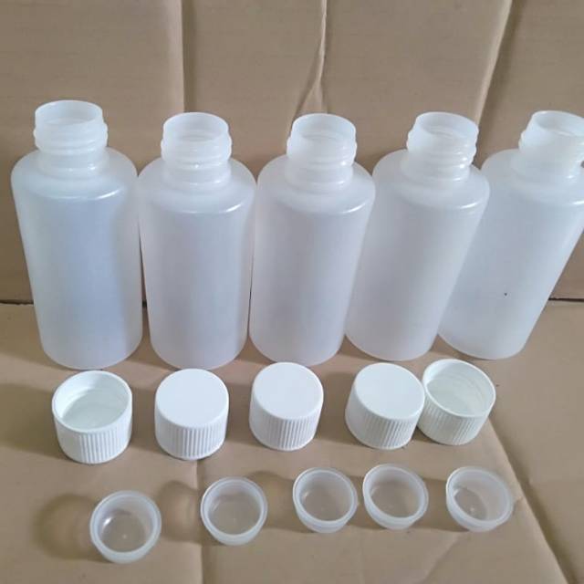 Botol labor 100 ML putih