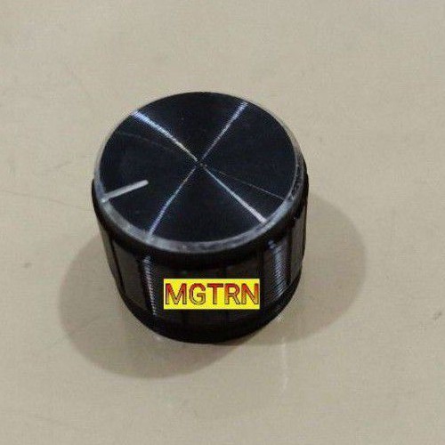 Knop/Knob Potensio 20mm Les Silver
