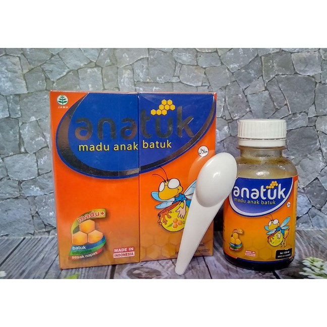 Madu Batuk dan Flu, ANATUK Sebagai Obat Batuk Flu Herbal Bayi, Anak, Dan Dewasa Ini Ready Stok Ya