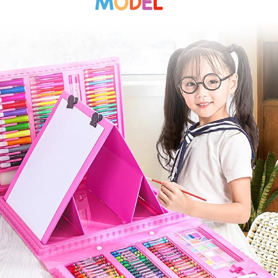 

STOK BANYAK 8536 Alat Lukis Mewarnai 208pcs Crayon 208pcs Oil Paste Kualitas Impor KIDS LAND ボ